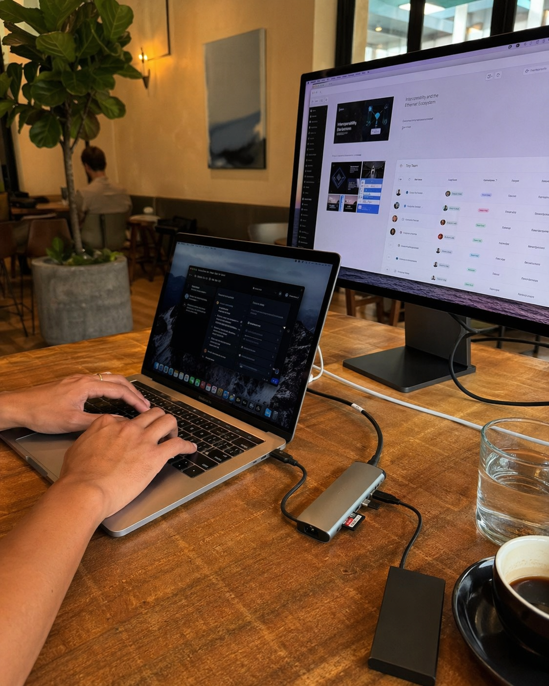 7-in-1 USB-C Hub for MacBook – 4K HDMI, PD Charging, Plug & Play | Portavel